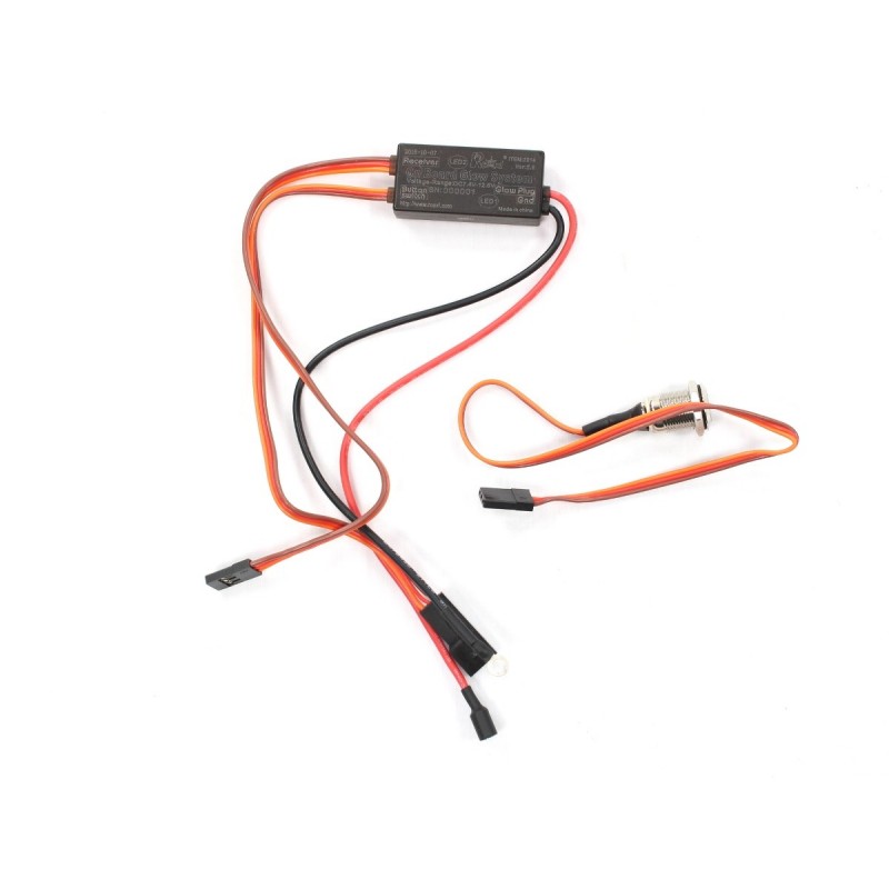 On-board glow plug heater with LED indicator RCEXL 2214