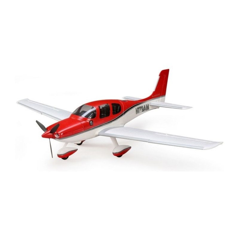 E-flite Cirrus SR22T AS3X BNF Aereo di base circa 0,73m