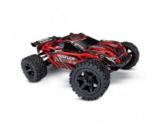 Traxxas Rustler XL-5 Rouge 4WD Brushed TQ & ID RTR 67064-1