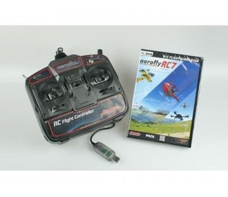 Aerofly RC7 Pro Simulator + Game Commander Mode 1