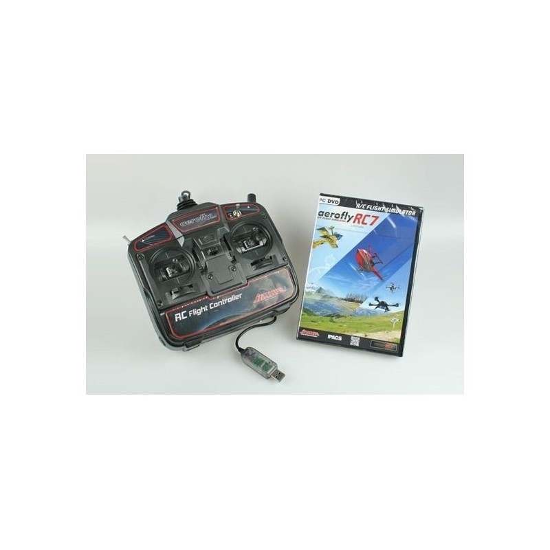 Aerofly RC7 Ultimate Simulator + Game Commander Mode 1