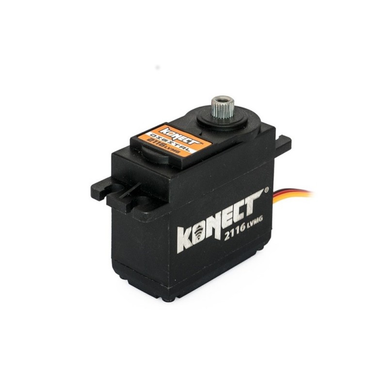 Servo estándar Konect 2116LVWP MG (58g, 20kg/cm)