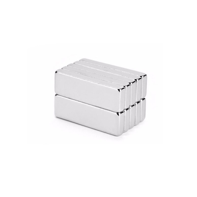 Aimant rectangulaire 10x5x1mm (10pcs)