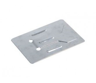 Soporte para soldador, plegable, Aluminio, 50 mm x 75 mm