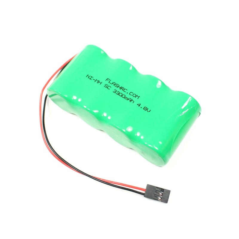 4.8V 3300mAh NiMh batería plana FLASH RC