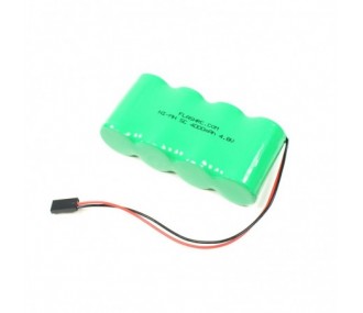 4.8V 4000mAh NiMh batería plana FLASH RC