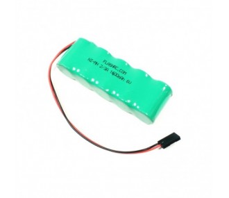 Batteria 6,0V 1600mAh NiMh piatta FLASH RC