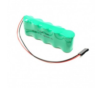 Batterie 6,0V 1600mAh NiMh plat FLASH RC