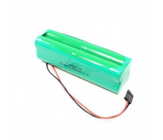 Batterie Tx 9,6V 2500mAh NiMh (FUTABA) Format AA Block FLASH RC
