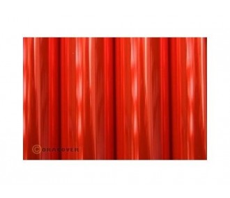 ORACOVER rosso neon trasparente 2m