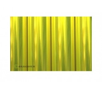 ORACOVER neon yellow transparent 2m