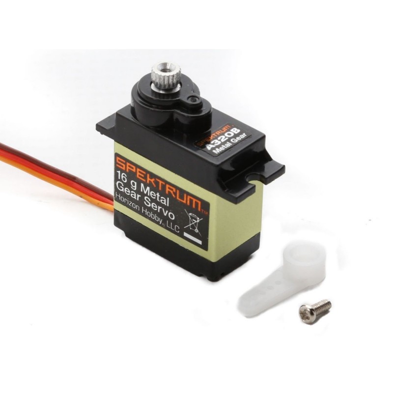 Servo Spektrum 16g con ingranaggi in metallo SPMSA320B