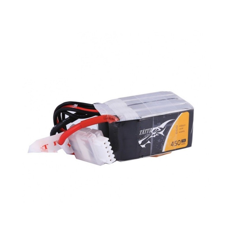 Batterie Tattu lipo 4S 14.8V 450mAh 75C prise xt30