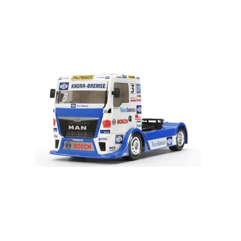 Camion MAN TGS Team Hahn Racing TT01E Tamiya