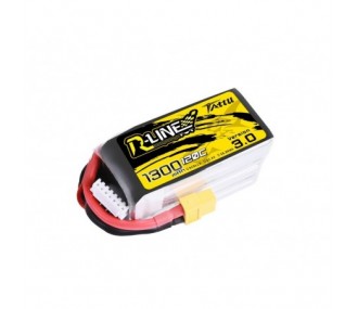 Batterie Tattu R-line V3.0 lipo 6S 22.2V 1300mAh 120C prise xt60