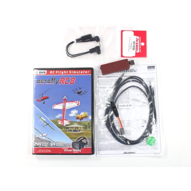 Aerofly RC8 Simulator + Futaba/Spektrum Interface