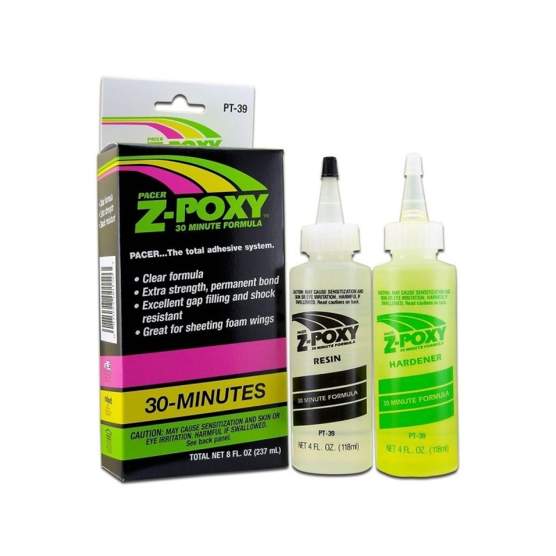 Adhesivo epoxi 30min 237ml Z-POXY ZAP