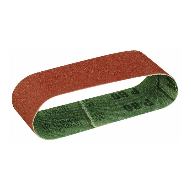 Proxxon sanding belt 80 grit, 5 pieces, for BBS/S