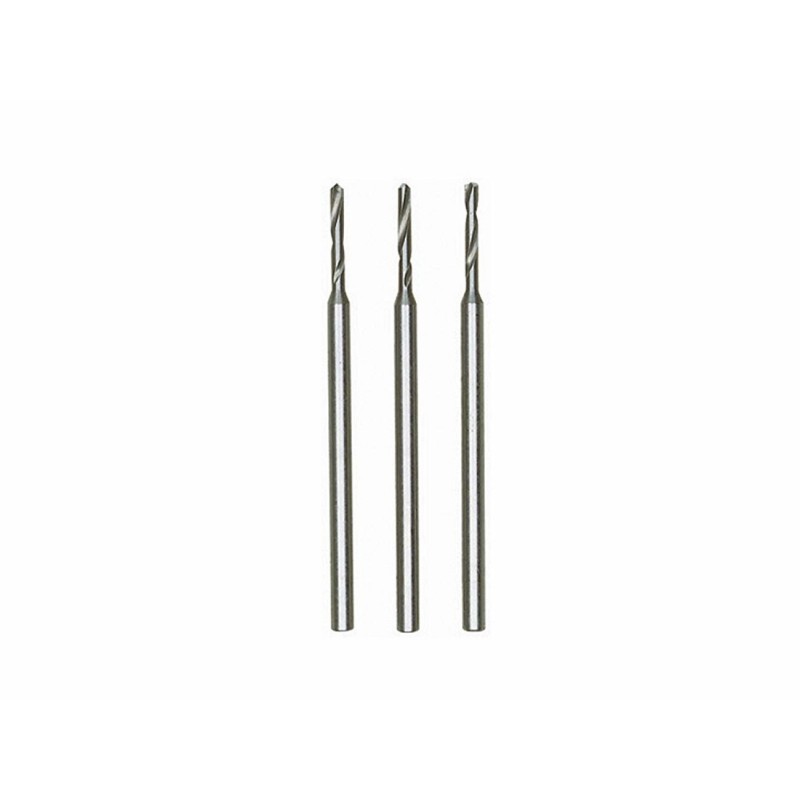 Proxxon Wolfram-vanadium steel drill Ø 1,0 mm shaft Ø 2,35 per 3 pieces