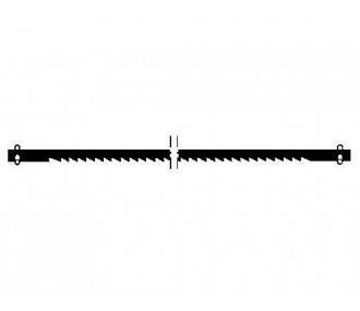 Cuchillas para pasadores Proxxon, dentado fino (25 dientes en 25 mm), 12 piezas