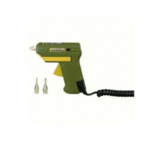 Proxxon HKP 220 - Glue gun 200° with 3 tips and 4 glue sticks Ø 7 mm Lg 100 mm