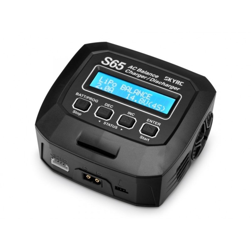 Charger S65 Screen (2-4S AND 6A- 65W) 220V Sky-Rc