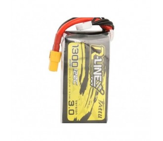 Akku Tattu R-line V3.0 lipo 4S 14.8V 1300mAh 120C Steckdose xt60