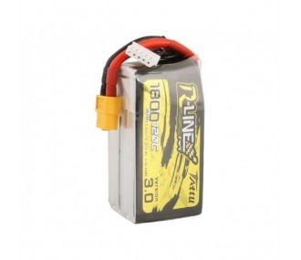 Battery Tattu R-line V3.0 lipo 4S 14.8V 1800mAh 120C xt60 socket