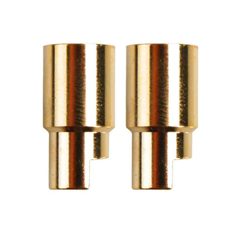 Conector hembra PK dorado de 6,0 mm (x2)