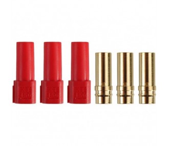 Prise XT150 femelle boîtier rouge (3 pcs)