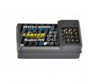 Receptor Carson Reflex Pro 3 Nano 2.4Ghz de 3 canales
