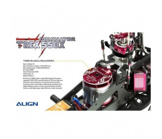 Align T-REX 550X Dominator Super Combo (DS820/DS825 + Microbeast)