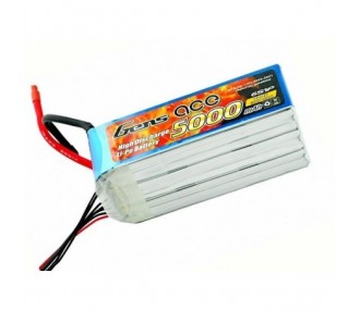 Batterie Gens ace lipo 6S 22.2V 5000mAh 60C/120C