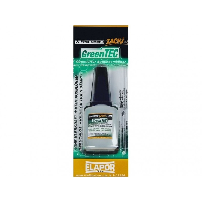 Zacki 2 Colla ciano GreenTEC 20g - Speciale ELAPOR