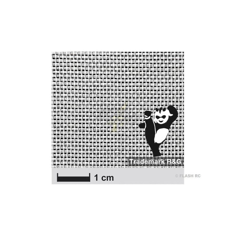 Tissu de verre Panda Taffetas 80g/m² - 10ml R&G