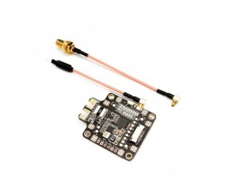 Carte de distribution Quad FCHUB-VTX avec émetteur vidéo 5.8Ghz 40ch