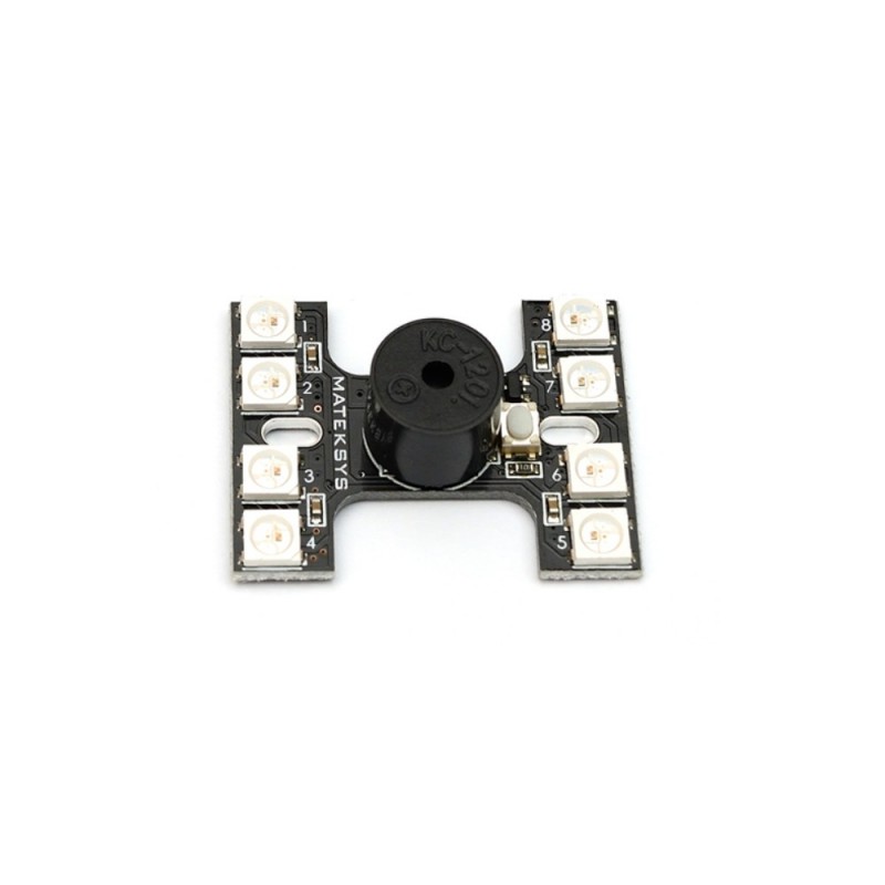 Module Leds (x8) et buzzer WS2812B Matek systems