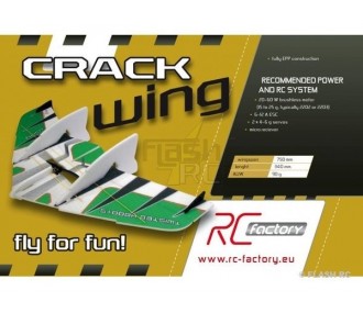 Crack WING FUN serie rojo Rc Factory