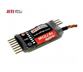 Sensor de tensión MULi6S Módulo Li-XX Jeti