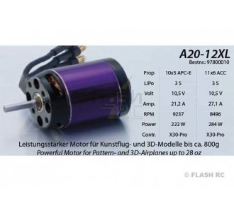 Brushless-Motor Hacker A20-12XL EVO