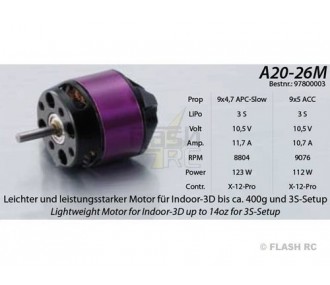 Brushless-Motor Hacker A20-26M EVO