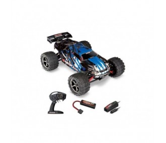 Traxxas E-Revo VXL Blue TQi & TSM 2.4Ghz 1/16th RTR - 71076-3