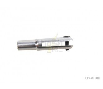 2160 - Horquilla de aluminio M3 L:30mm eje:1.6mm (2 piezas) Mp Jet