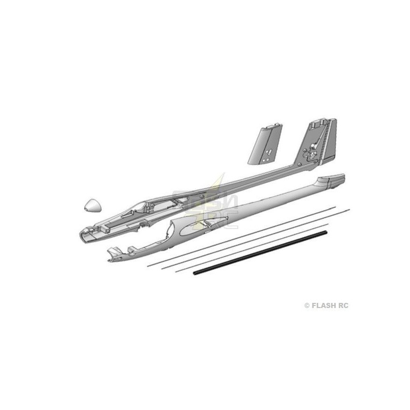 SOLIUS : Fuselage + linkages