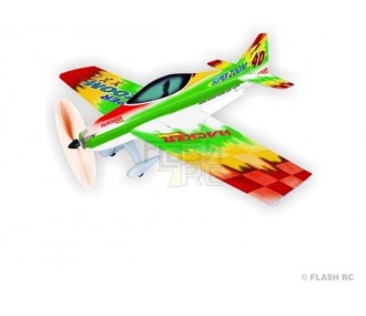 Aeromodello Hacker Super Zoom XXL verde ARF circa 1,50m