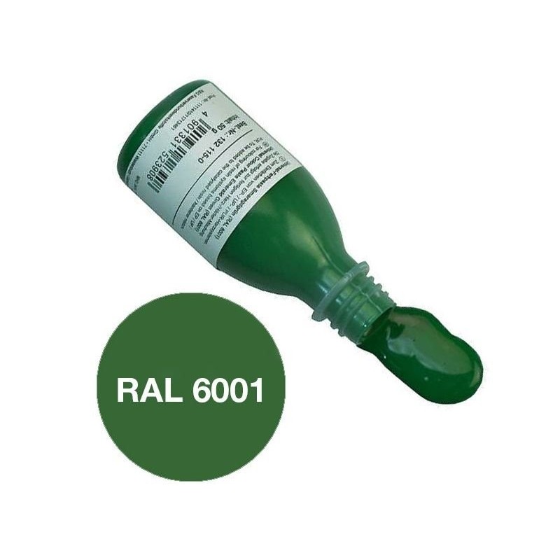 Emerald green epoxy coloring paste (RAL 6001) 50g R&G