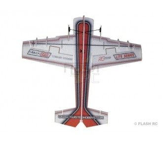 RC-Flugzeug Factory Crack Laser 'Lite Series' rot ca.0.80m