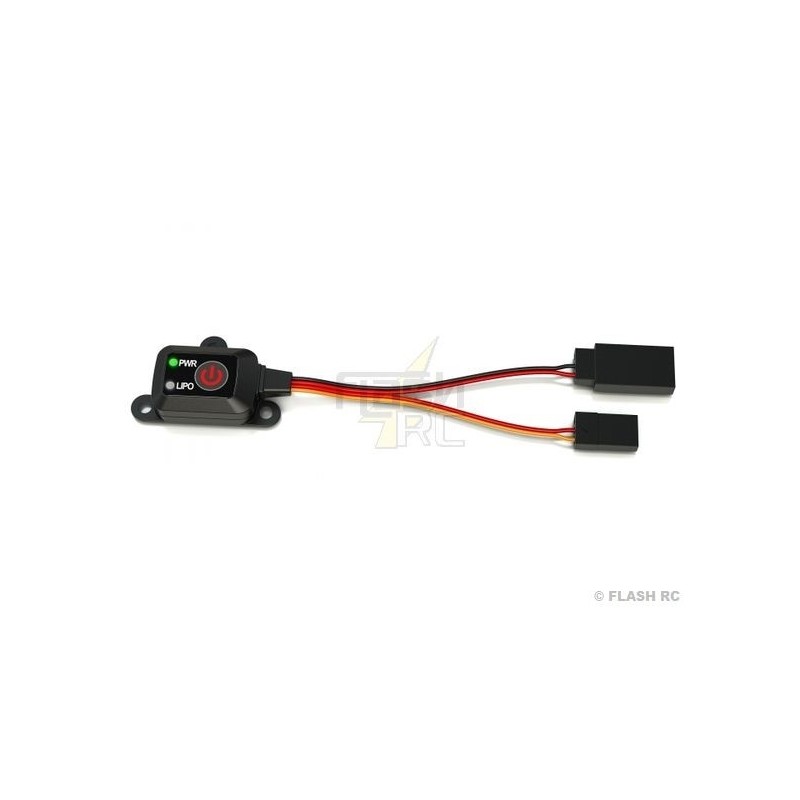 Electronic switch with integrated battery controller - SKY RC
