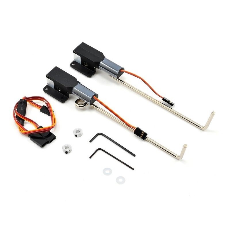 Carrello retrattile elettrico 10-15 74° per Focke Wulf 190A E-Flite