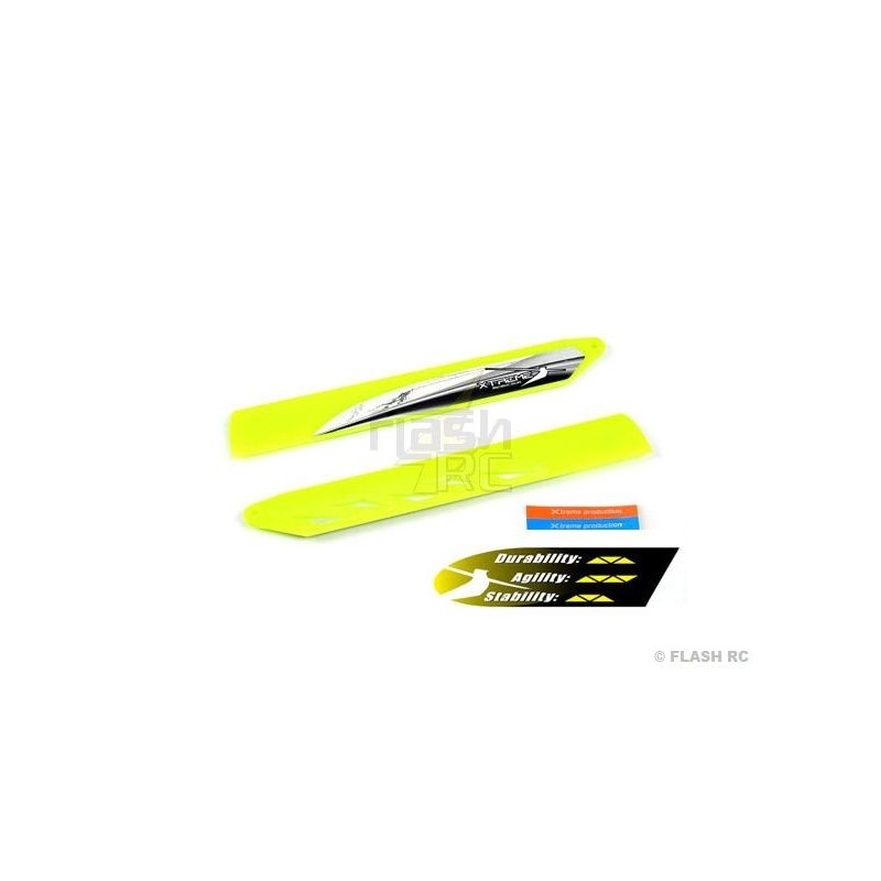 B130X16-Y - Pales prinicpales jaunes vol rapide - Blade 130X